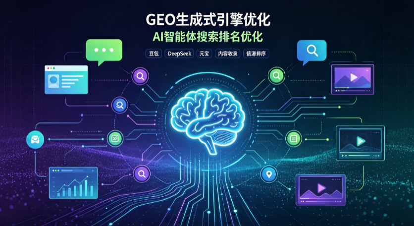 繁昌县GEO 浪潮来袭：生成式引擎优化崛起，创作者争抢豆包、DeepSeek、元宝智能体流量入口